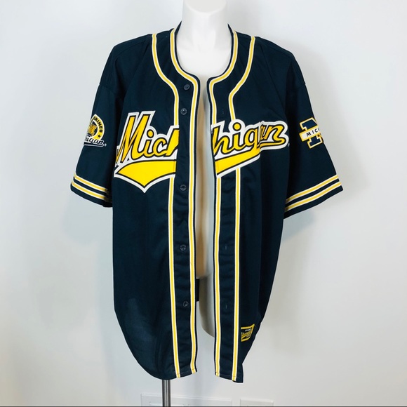 michigan baseball jersey
